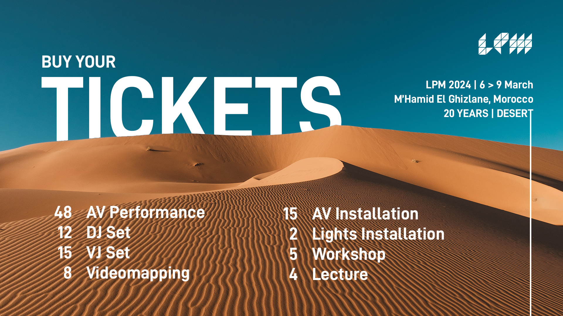 Image for: LPM 2024 Morocco | TICKETS